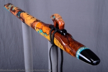 Ironwood (desert) Native American Flute, Minor, Low F-4, #K19G (10)